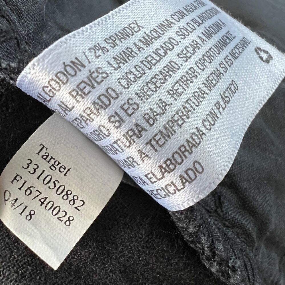 Wild Fable mini jean skirt distressed - Picture 5 of 6